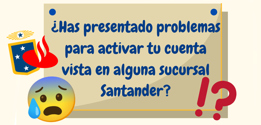 Cuenta Vista Santander, ¿Problemas para activarla?